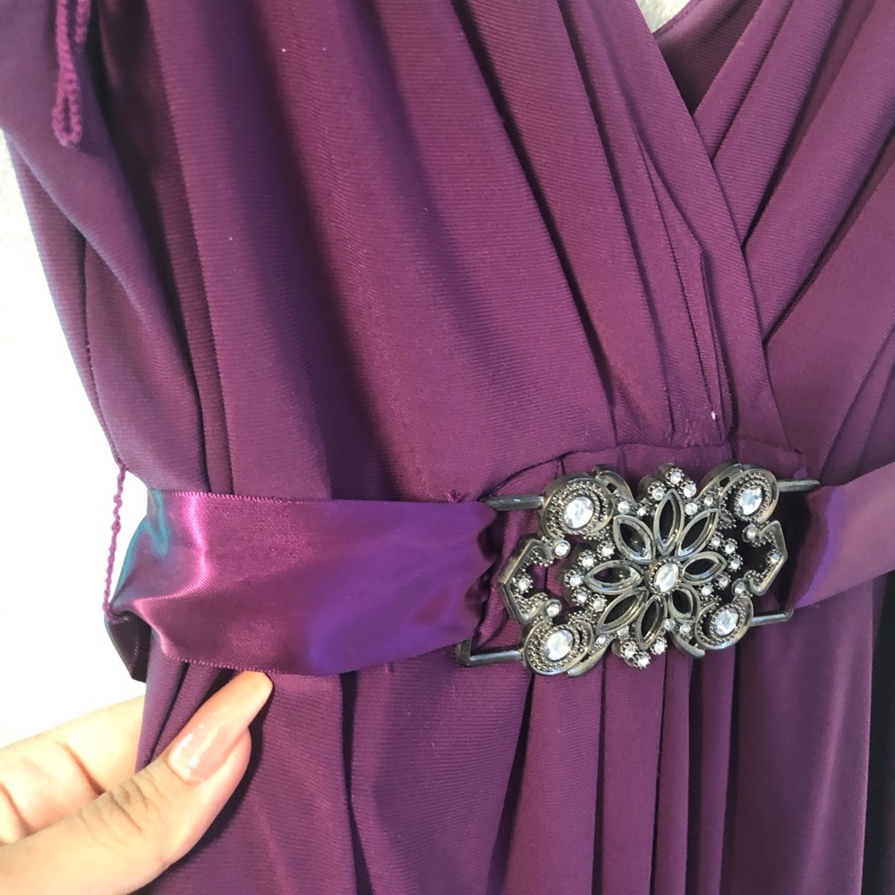 Scarlett Nite purple maxi dress